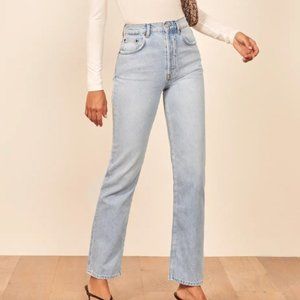 Cynthia High Rise Straight Jeans Sz 26